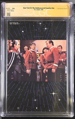 Star Trek VI: The Undiscovered Country #nn DC Comics CGC Signature Series 9.6 Cast x2 Signed Koenig, Shatner