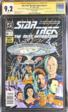 Star Trek: The Next Generation #1 DC Comics CGC Signature Series 9.2 Cast x6 Signed Dorn, Burton, Sirtis, Spiner, Frakes, Wheaton