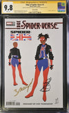 Edge of Spider-Verse #2 Marvel Comics CGC Signature Series 9.8 Signed Mark Bagley, Zoe Thorogood