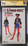 Edge of Spider-Verse #2 Marvel Comics CGC Signature Series 9.6 Signed Mark Bagley, Zoe Thorogood