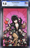 Elvira In Monsterland #1 Georges Jeanty GalaxyCon Exclusive Virgin Variant Dynamite Entertainment CGC Universal Grade 9.8 GalaxyCon