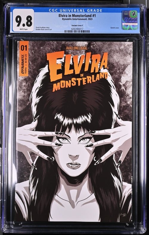 Elvira in Monsterland #1 Cover F Baal 1:10 Dynamite Entertainment CGC
