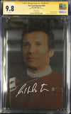 STAR TREK #500 "ADMIRAL KIRK" GALAXYCON FOIL PHOTO VARIANT CGC SS 9.8 Signed by: William Shatner