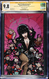 Elvira In Monsterland #1 GalaxyCon Exclusive Virgin Variant CGC SS 9.8 Signed by: Cassandra Peterson & Georges Jeanty