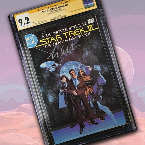 Star Trek: The Movie Special #nn DC Comics CGC Signature Series 9.0 Signed William Shatner