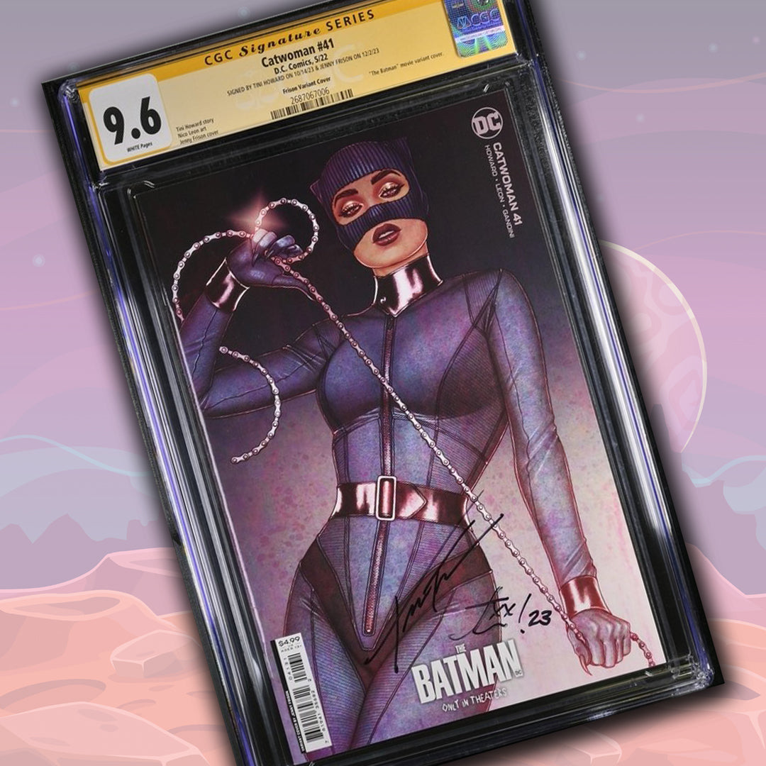 Catwoman #41 Frison Variant Cover CGC Signature Series 9.6 Signed Tini Howard, Jenny Frison