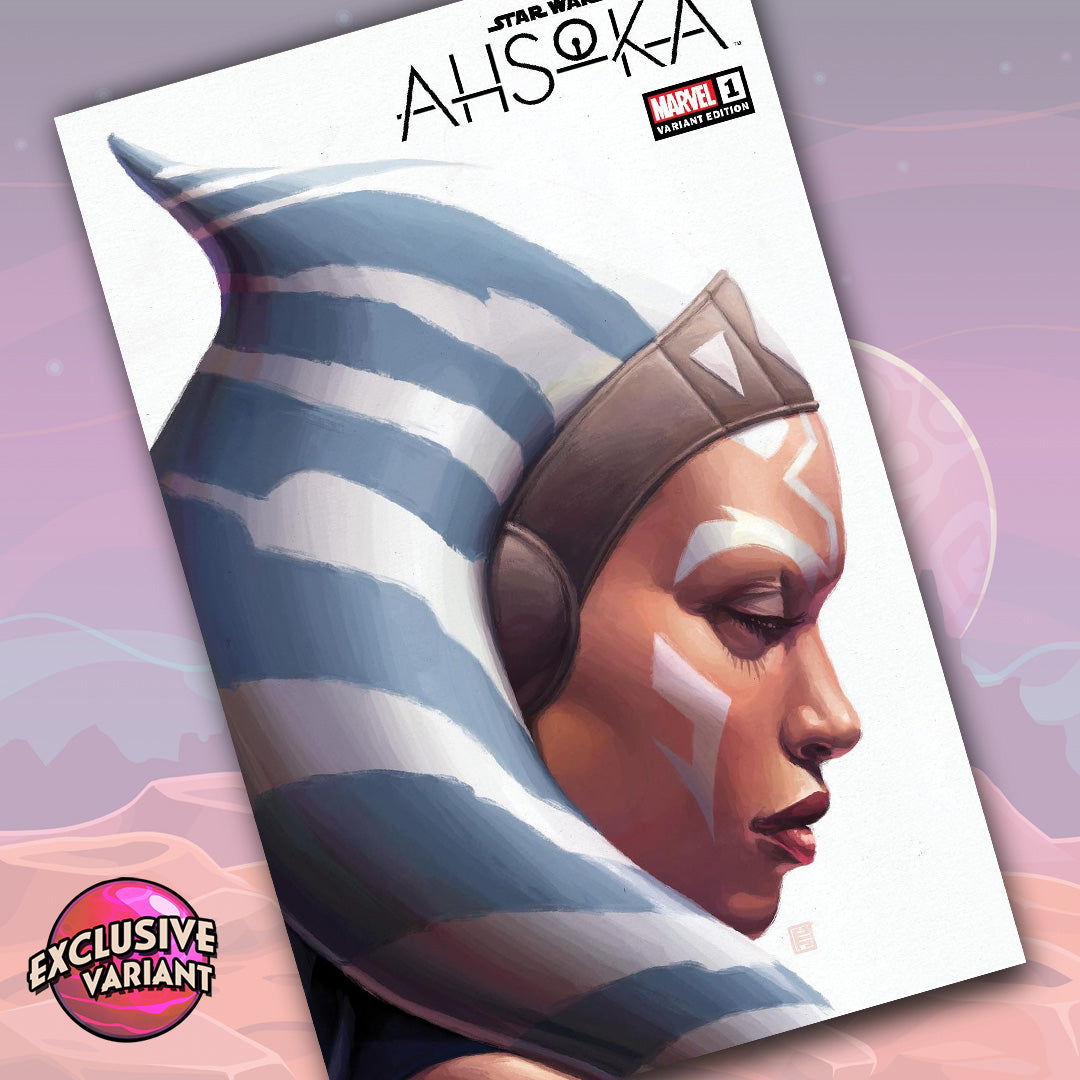 PRESALE: Ahsoka #1 John Tyler Christopher Variant GalaxyCon / One Stop Comic Shop Exclusive Comic Book