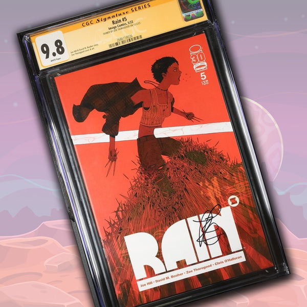 Rain #5 Image Comics CGC Signature Series 9.8 Signed Zoe Thorogood