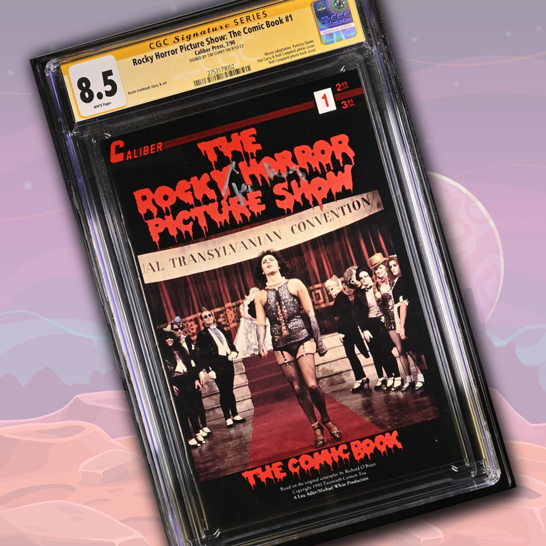 Rocky Horror Picture Show: The Comic Book #1 CGC Signature Series 8.5 Signed Tim Curry