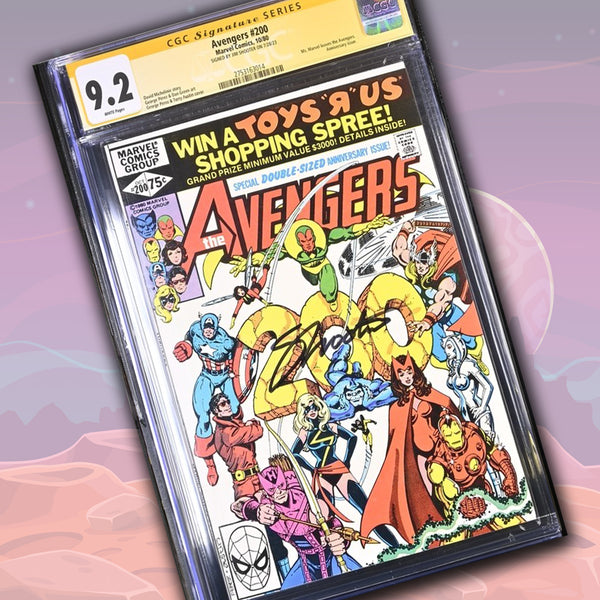 Avengers #200 Marvel Comics CGC Signature Series 9.2 Signed Jim Shooter