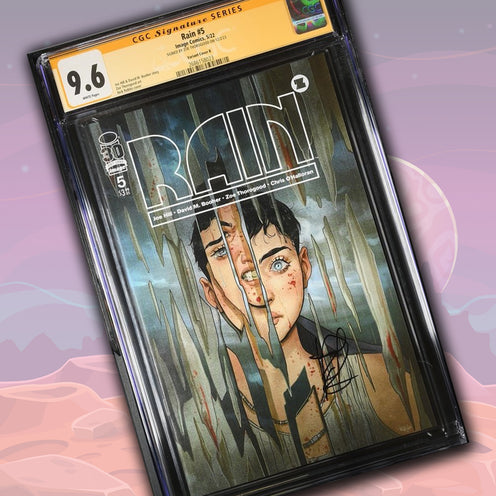 Rain #5 Variant Cover B Image Comics CGC Signature Series 9.6 Signed Zoe Thorogood