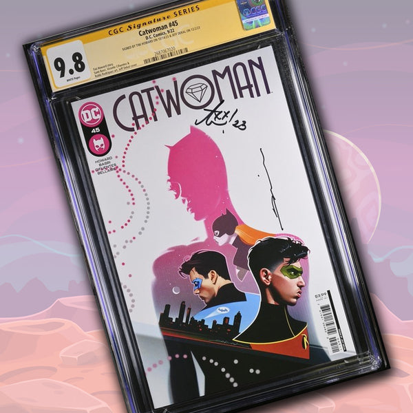 Catwoman #45 DC Comics CGC Signature Series 9.8 Signed Tini Howard, Jeff Dekal