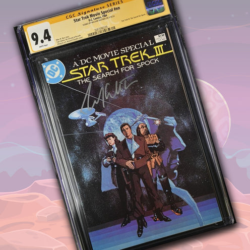 Star Trek: The Movie Special #nn DC Comics CGC Signature Series 9.4 Signed William Shatner