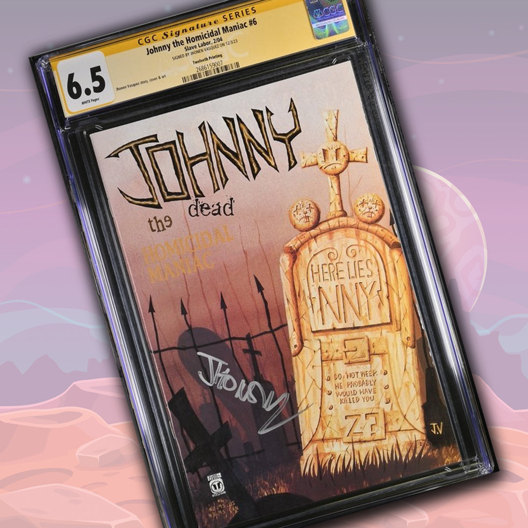 Johnny the Homicidal Maniac #6 Slave Labor CGC Signature Series 6.5 Signed Jhonen Vasquez