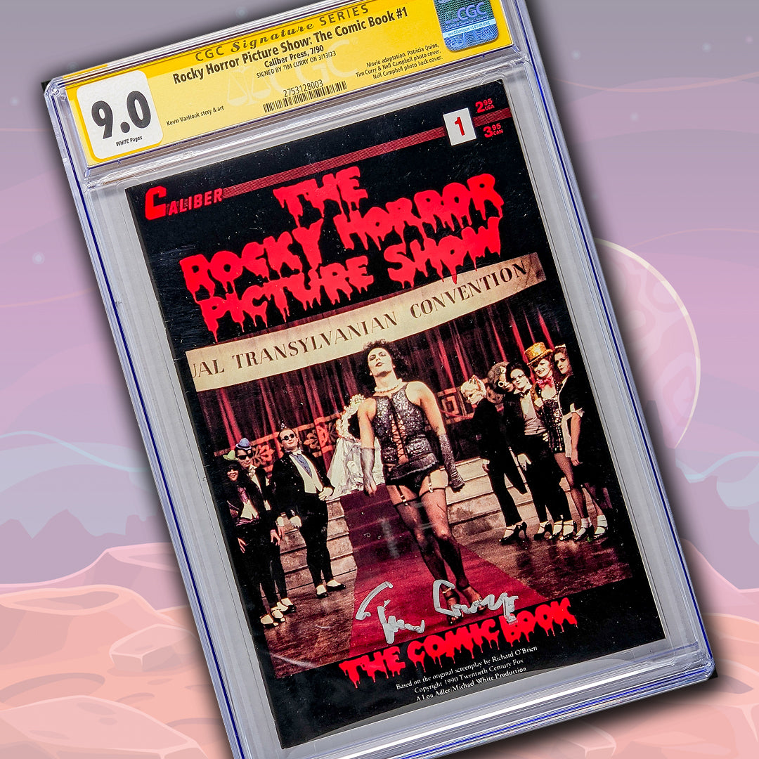 Rocky Horror Picture Show: The Comic Book #1 CGC Signature Series 9.0 Signed Tim Curry