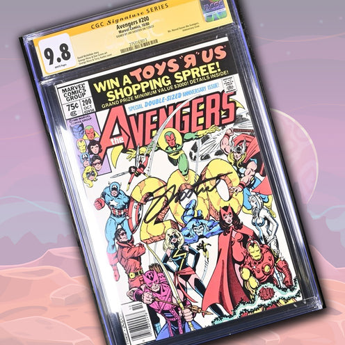 Avengers #200 Marvel Comics CGC Signature Series 9.8 Signed Jim Shooter