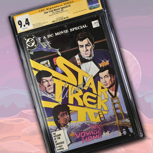 Star Trek Movie Special #2 DC Comics CGC Signature Series 9.4 Signed William Shatner