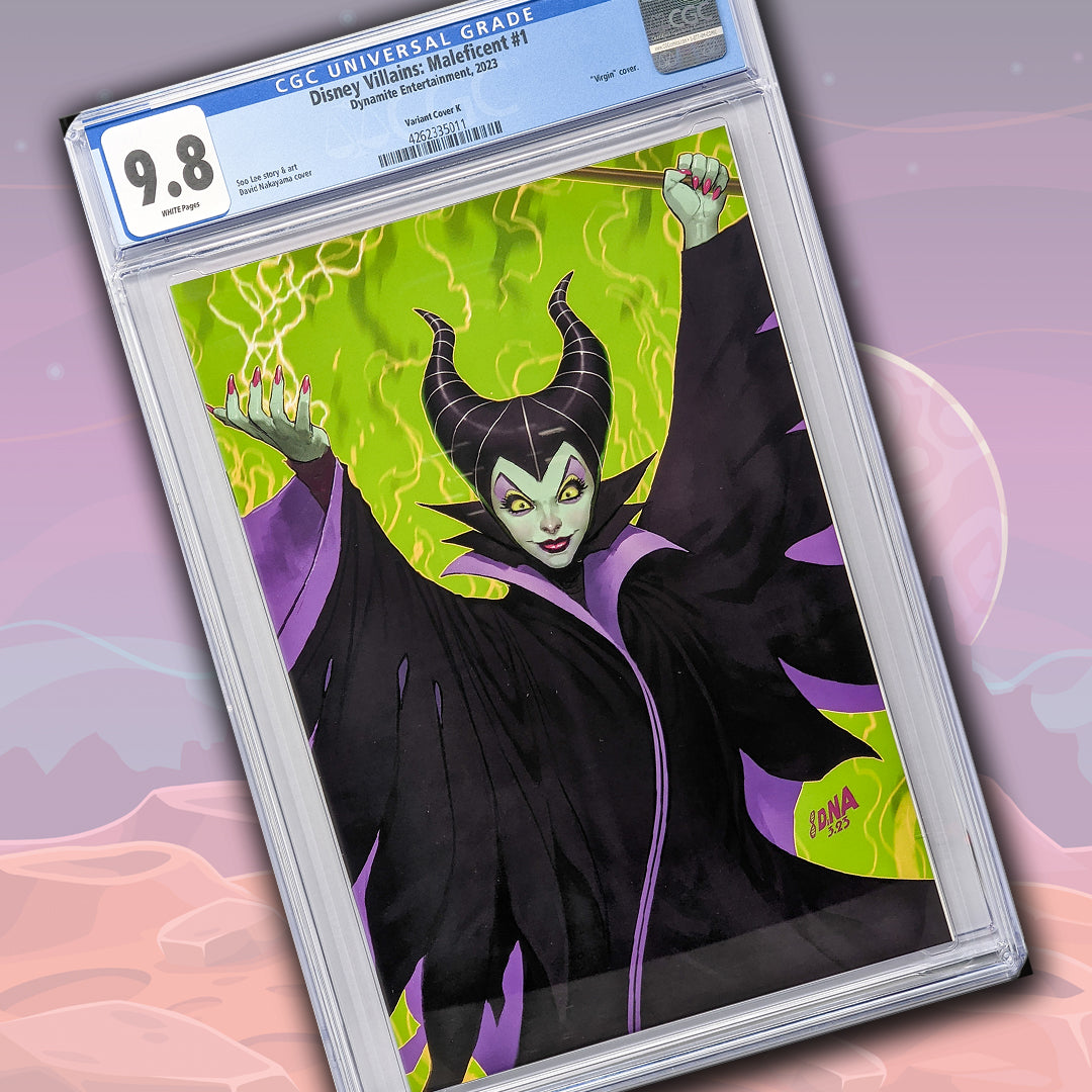 Disney Villains Maleficent #1 Nakayama 1:25 Virgin Edition Variant CGC Universal 9.8 GalaxyCon