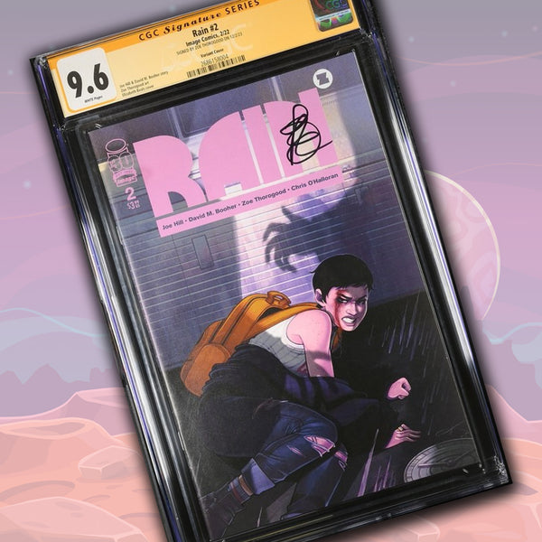 Rain #2 Variant Cover Image Comics CGC Signature Series 9.6 Signed Zoe Thorogood
