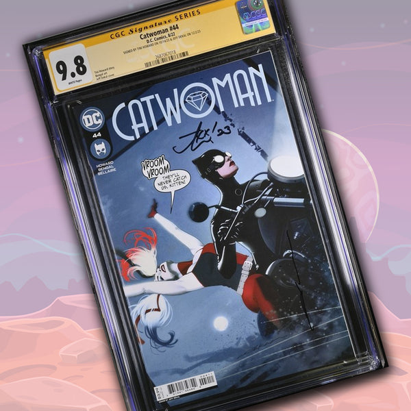 Catwoman #44 DC Comics CGC Signature Series 9.8 Signed Tini Howard, Jeff Dekal