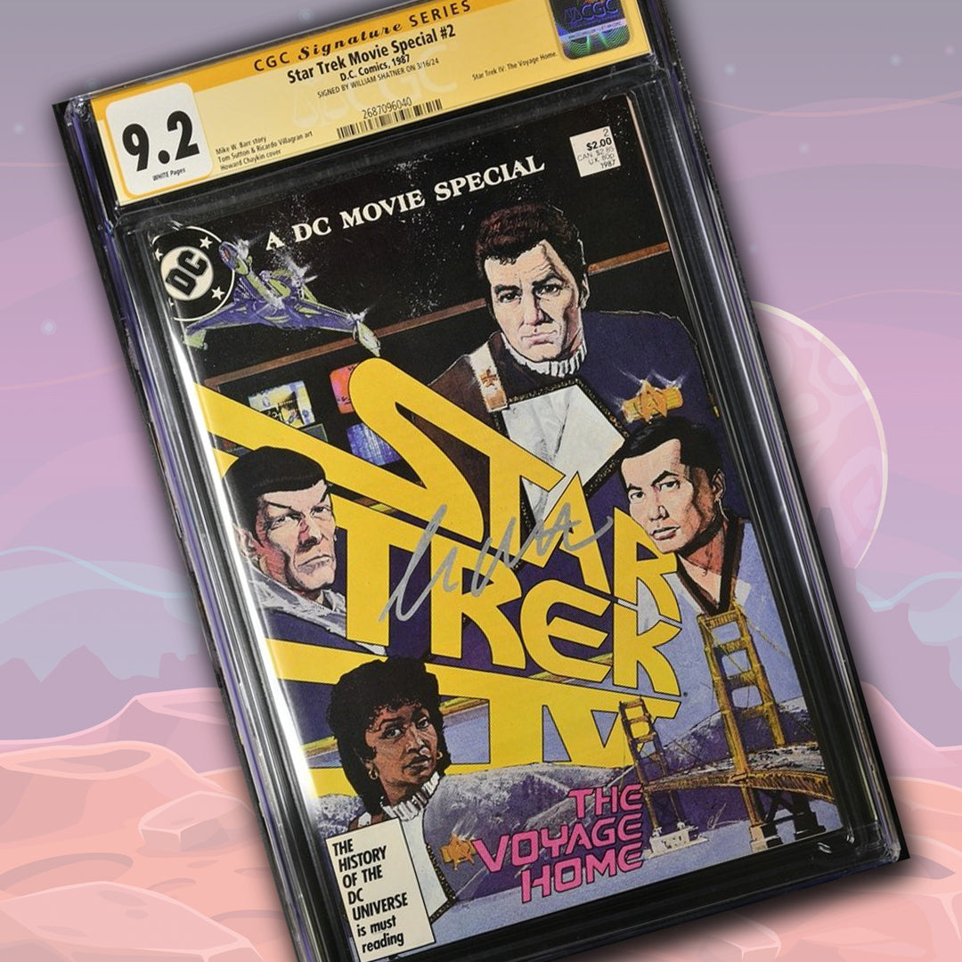 Star Trek Movie Special #2 DC Comics CGC Signature Series 9.2 Signed William Shatner