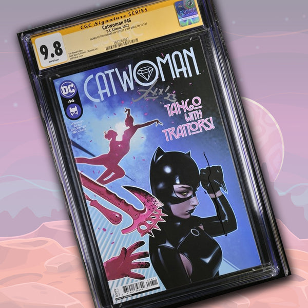 Catwoman #46 DC Comics CGC Signature Series 9.8 Signed Tini Howard, Jeff Dekal