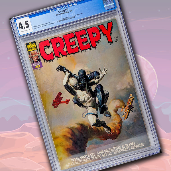 Creepy #81 Warren Publishing CGC Universal Grade 4.5