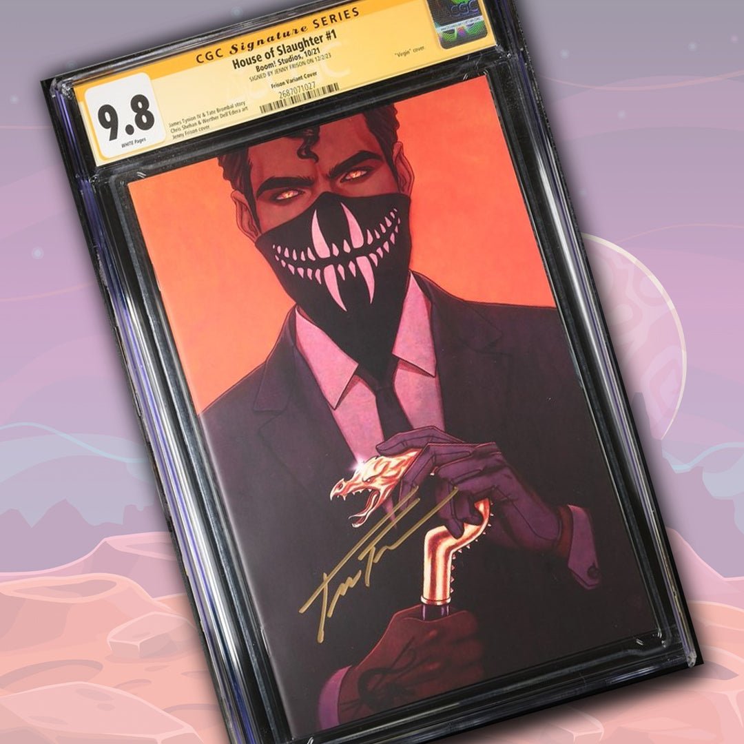 Frison17 House of Slaughter #1 Frison Variant Cover CGC Signature Series 9.8 Si