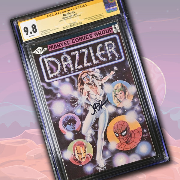 Dazzler #1 Marvel Comics CGC Signature Series 9.8 Signed John Romita Jr