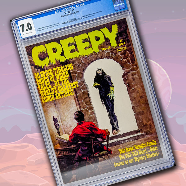 Creepy #3 Warren Publishing CGC Universal Grade 7.0