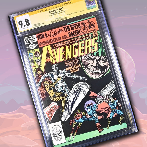 Avengers #215 Marvel Comics CGC Signature Series 9.8 Signed Jim Shooter