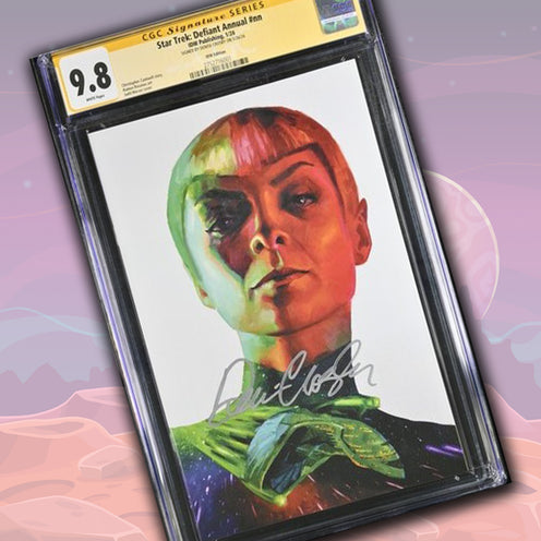 Star Trek: Defiant Annual #nn IDW Publishing CGC Signature Series 9.8 Signed Denise Crosby