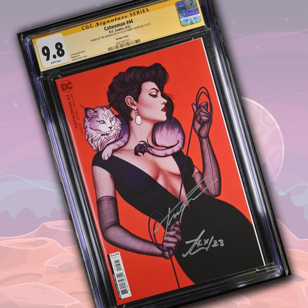 Catwoman #44 Variant Cover CGC Signature Series 9.8 Signed Tini Howard, Jenny Frison