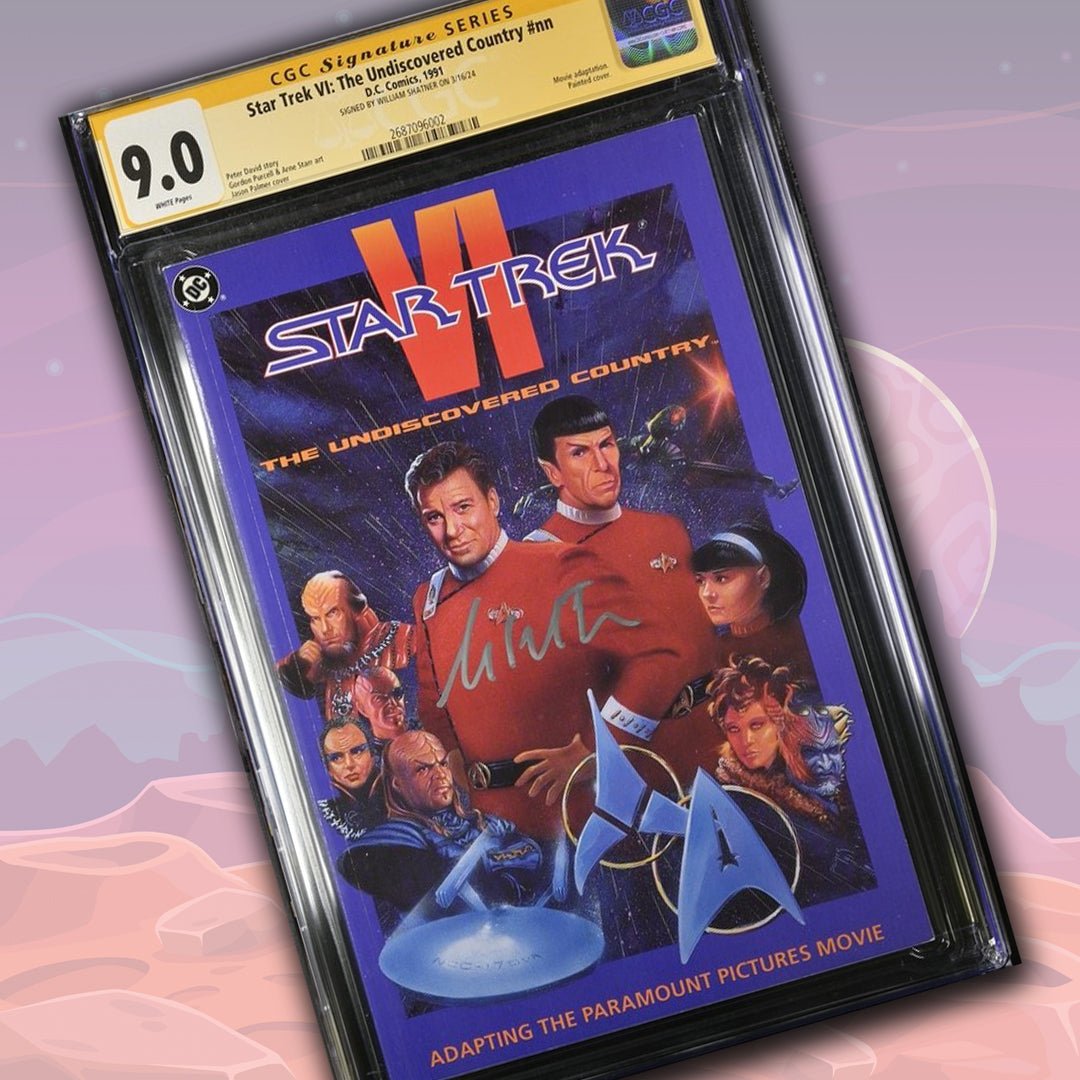 Star Trek VI: The Undiscovered Country #nn CGC SS 9.0 Signed By: William Shatner