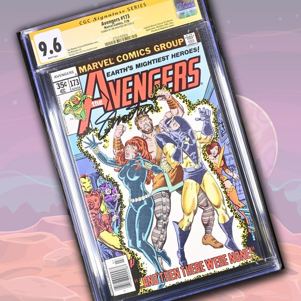 Avengers #173 Marvel Comics CGC Signature Series 9.6 Signed Jim Shooter