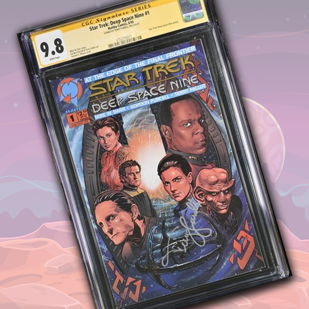 Star Trek: Deep Space Nine #1 Malibu Comics CGC Signature Series 9.8 Signed Terry Farrell