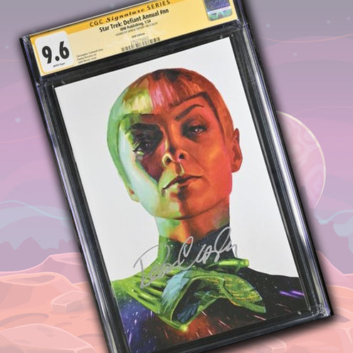 Star Trek: Defiant Annual #nn IDW Publishing CGC Signature Series 9.6 Signed Denise Crosby