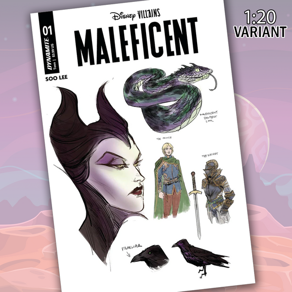 Disney Villains: Maleficent - by Soo Lee (Hardcover)