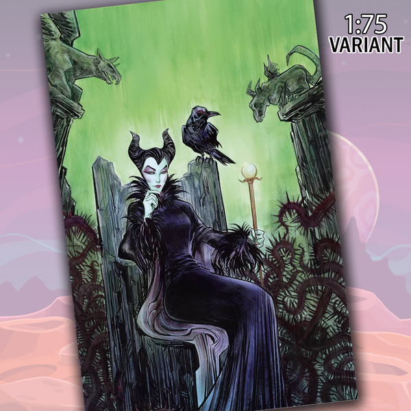 Disney Villains Maleficent #1 Cover O Soo Lee 1:75 Virgin Edition Variant Comic Book