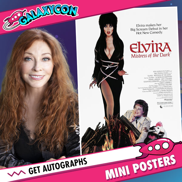 Cassandra Peterson: Autograph Signing on Mini Posters, October 1