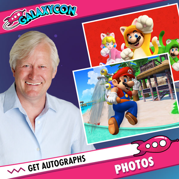 Charles Martinet: Autograph Signing on Photos, February 29th