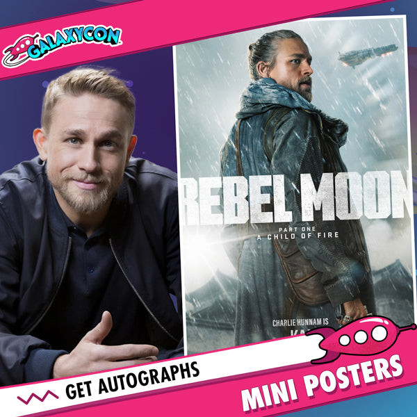 Charlie Hunnam: Autograph Signing on Mini Posters, November 27