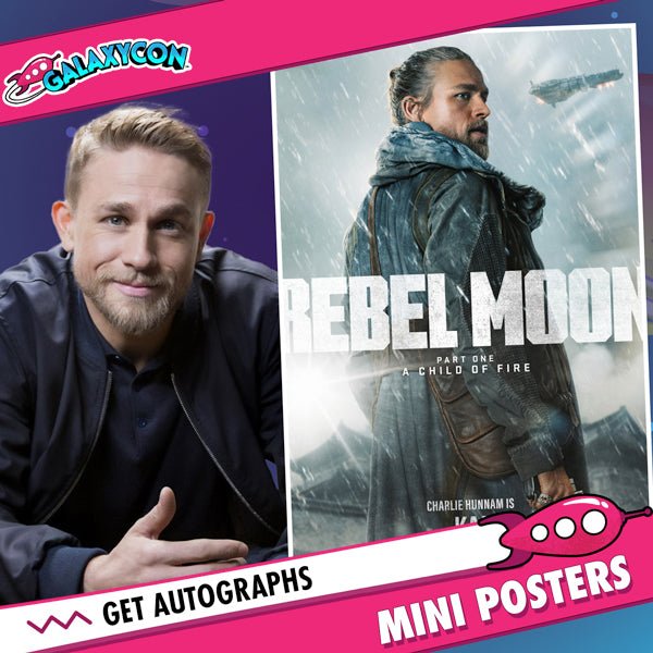 Charlie Hunnam: Autograph Signing on Mini Posters, November 27