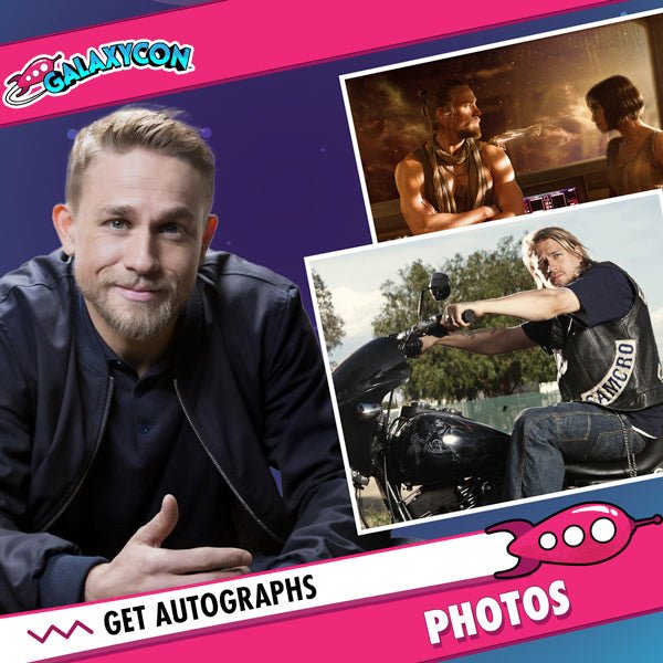 Charlie Hunnam: Autograph Signing on Photos, November 27