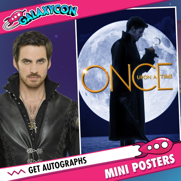 Colin O'Donoghue: Autograph Signing on Mini Posters, November 16th