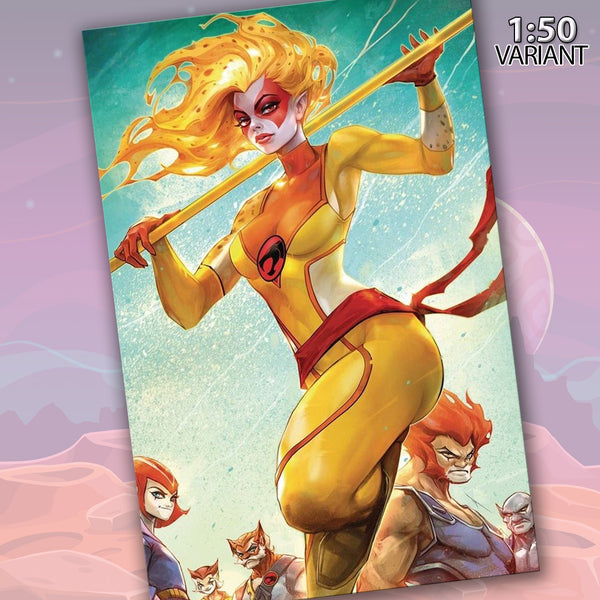 Thundercats #1 Cover W 1:50 Tao Virgin Foil Variant Cover Comic Book