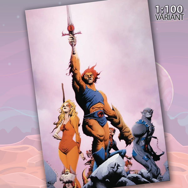 Thundercats #1 Cover Z 1:100 Lee & Chung Virgin Variant Cover Comic Book