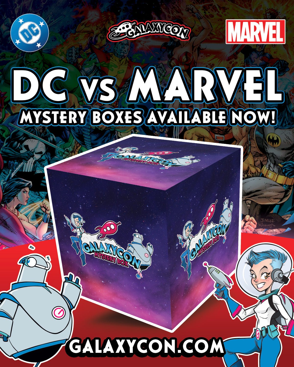 DC vs. MARVEL Mystery Box