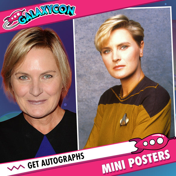 Denise Crosby: Autograph Signing on Mini Posters, May 9th Denise Crosby GalaxyCon Oklahoma City