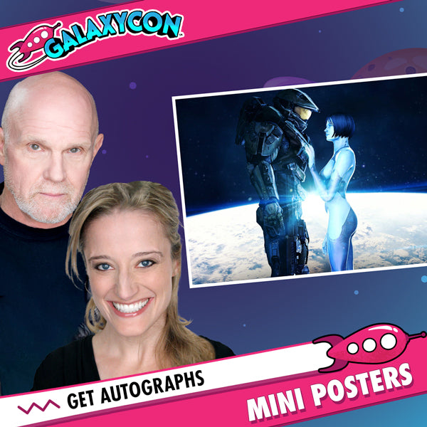 Steve Downes & Jen Taylor: Duo Autograph Signing on Mini Posters, November 16th